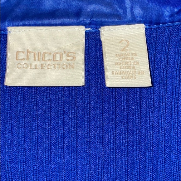 Chico’s sweater and nylon jacket - Picture 5 of 6